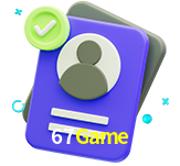 Tornar-se um membro do 67Game é muito simples