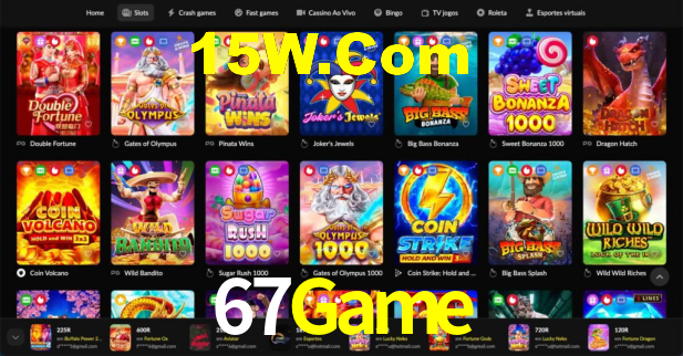 Welcome Bonus 67Game